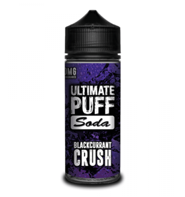 Blackcurrant Crush by Ultimate Puff Soda 120ml