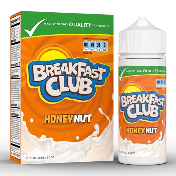 breakfast club honey nut 120ml e liquid shortfill 36231 1 p