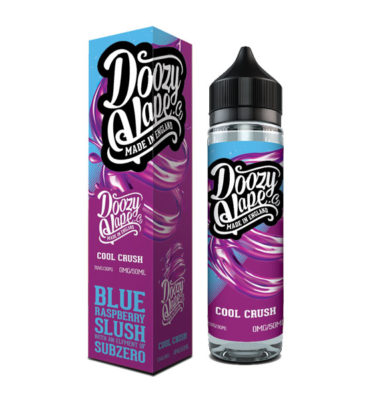 Cool Crush On the inhale, the distinct blue raspberry slush followed by a burst of subzero that combines the berries and brings this to the fore.