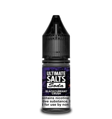 Blackcurrant Crush by Ultimate Salts Soda (Pack Of 10)