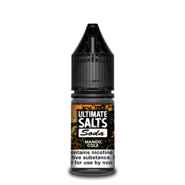 Mango Cola by Ultimate Salts Soda (Pack Of 10)