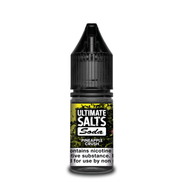 Pineapple Crush by Ultimate Salts Soda (Pack Of 10)