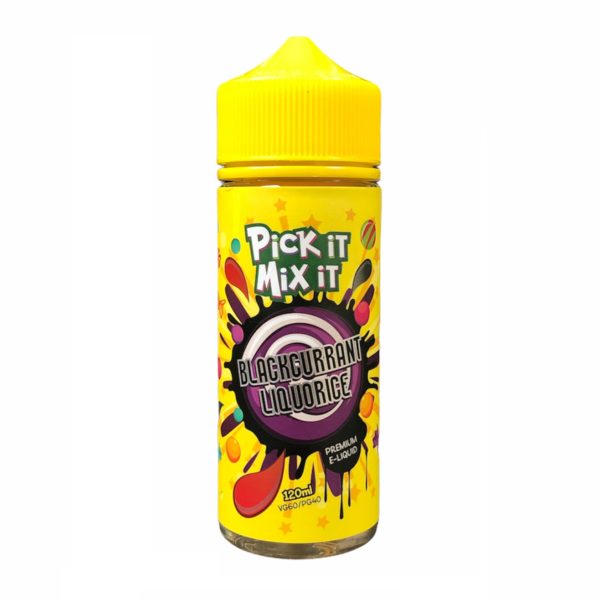 Blackcurrant Liquorice by Pick it Mix it 100ml
