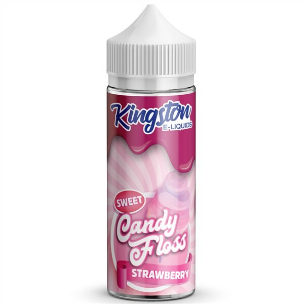 Strawberry Sweet Candy Floss E Liquid 100ml by Kingston 08495.1611776663.1280.1280