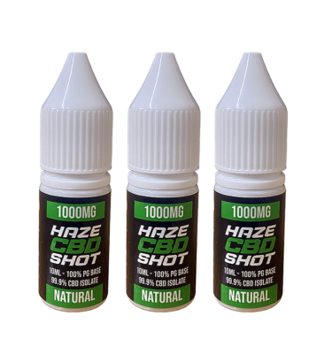 Haze CBD Shot 1000mg 10ml (Pack Of 10)