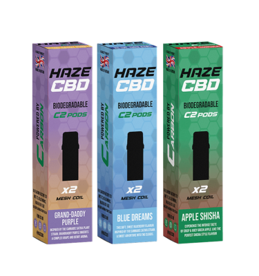 HAZE Carbon CBD Vape Pods